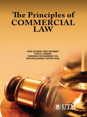 cover image of The Principles of COMMERCIAL LAW